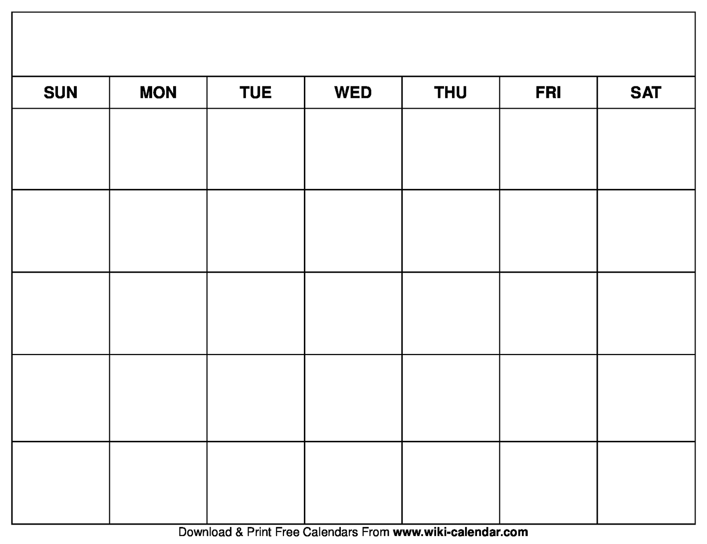 Printable Schedule Calendar