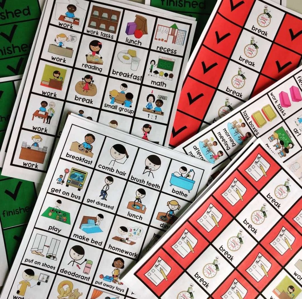 Using A Visual Schedule In Special Education Teach Love Autism