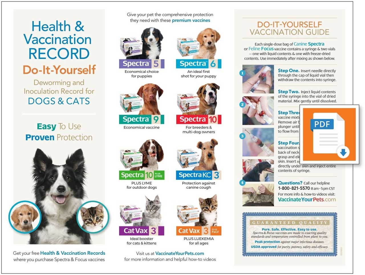 Vaccination Record VaccinateYourPets