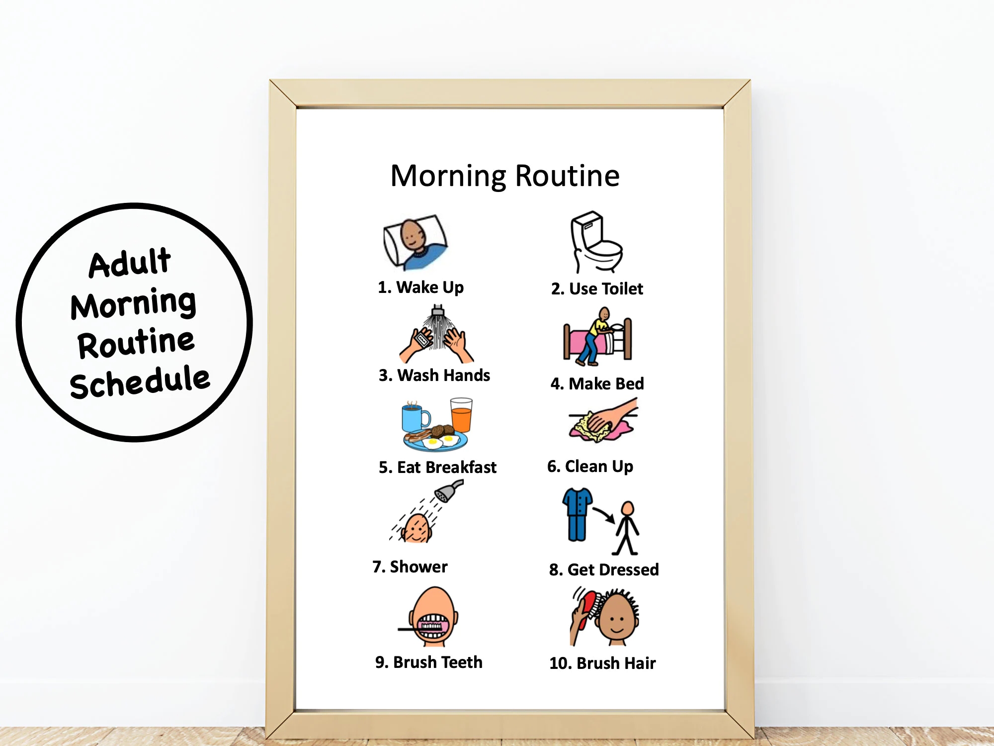 Printable Visual Schedule For Autism