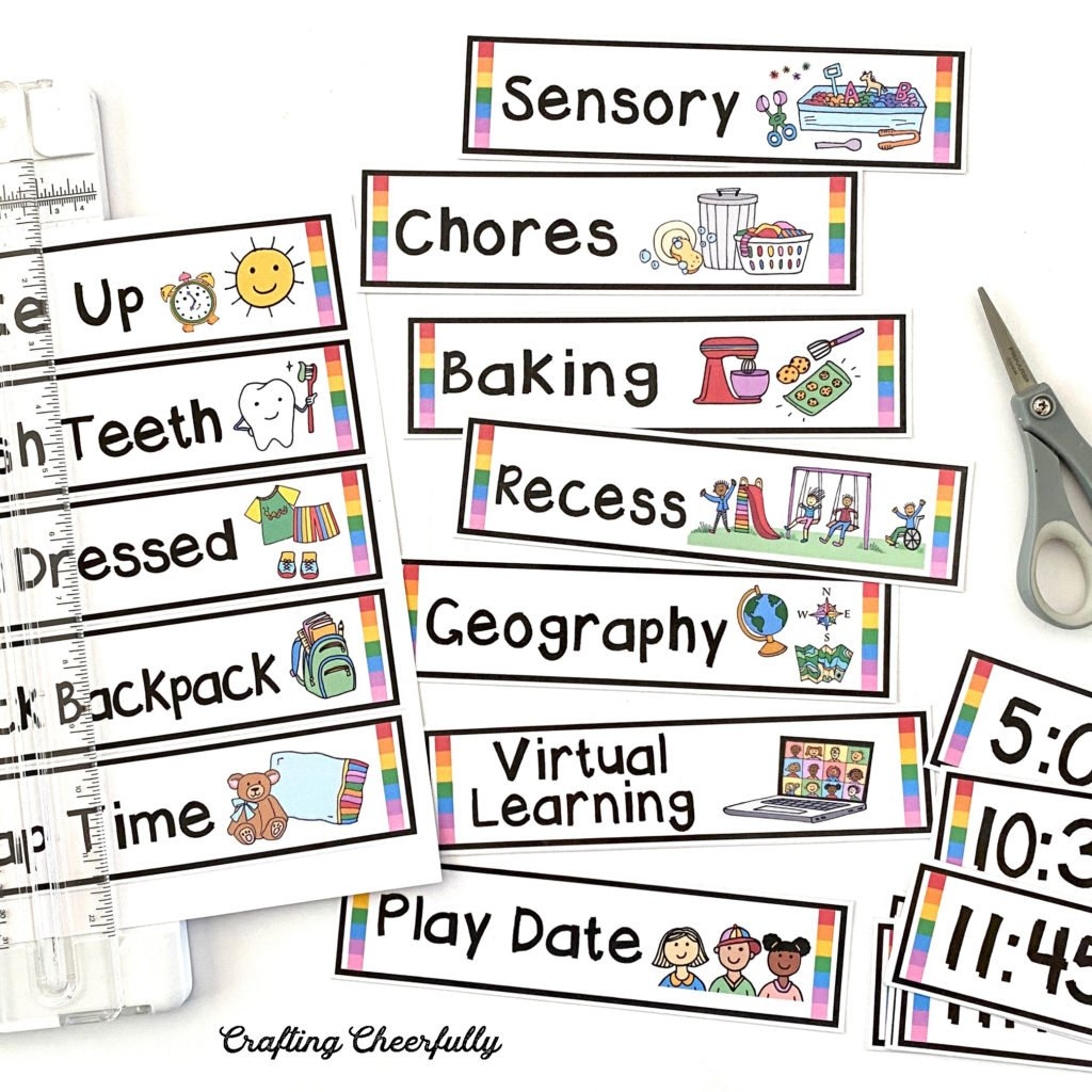 Visual Schedule Free Printable