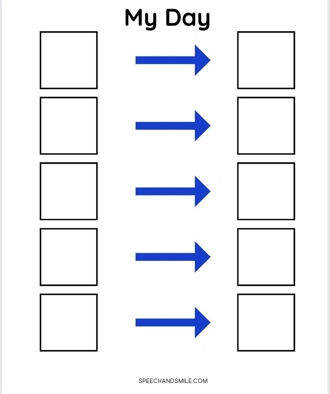 Autism Visual Schedule Printables