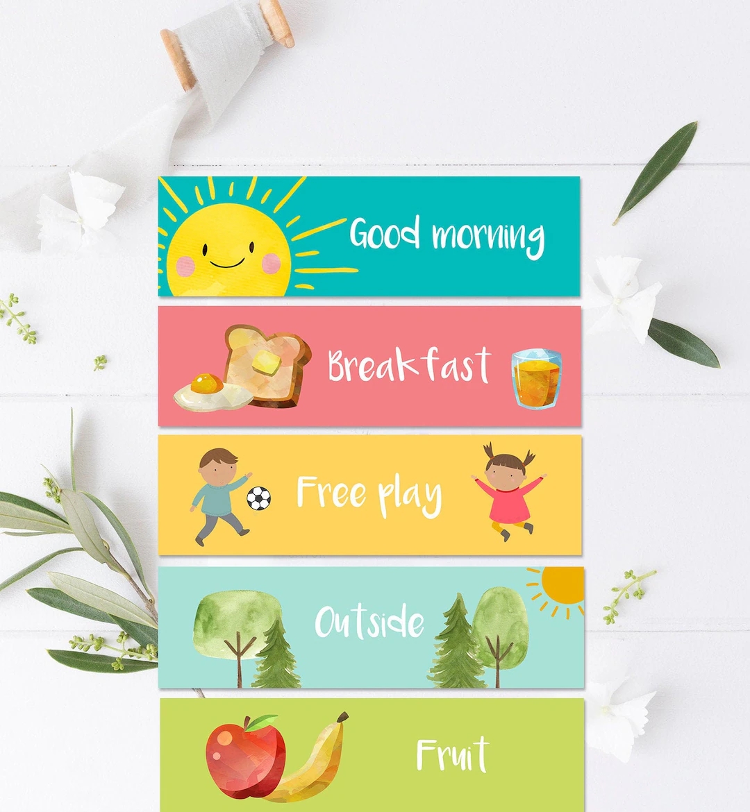 Visual Schedule Toddler Kids Daily Routine Chart Printable Homeschool Preschoolers Toddlers Visual Calendar Daycare Download Printable 0341 Etsy