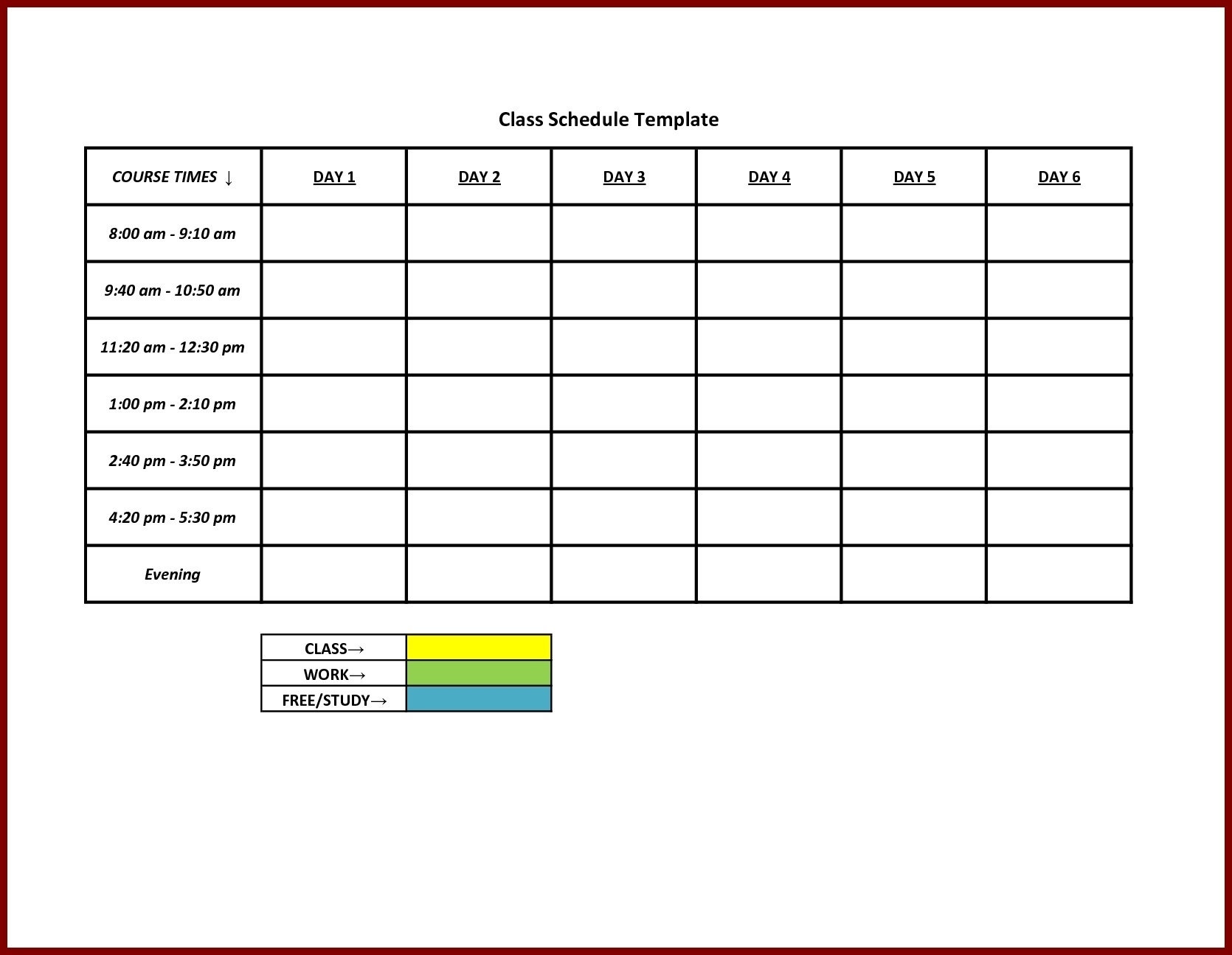 Weekly Free Printable Work Schedule Biagiohannamascirc1970 s Ownd