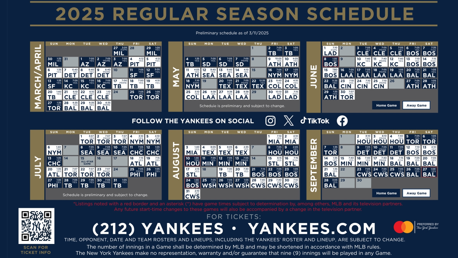 Mets Promotional Schedule 2025 Printable