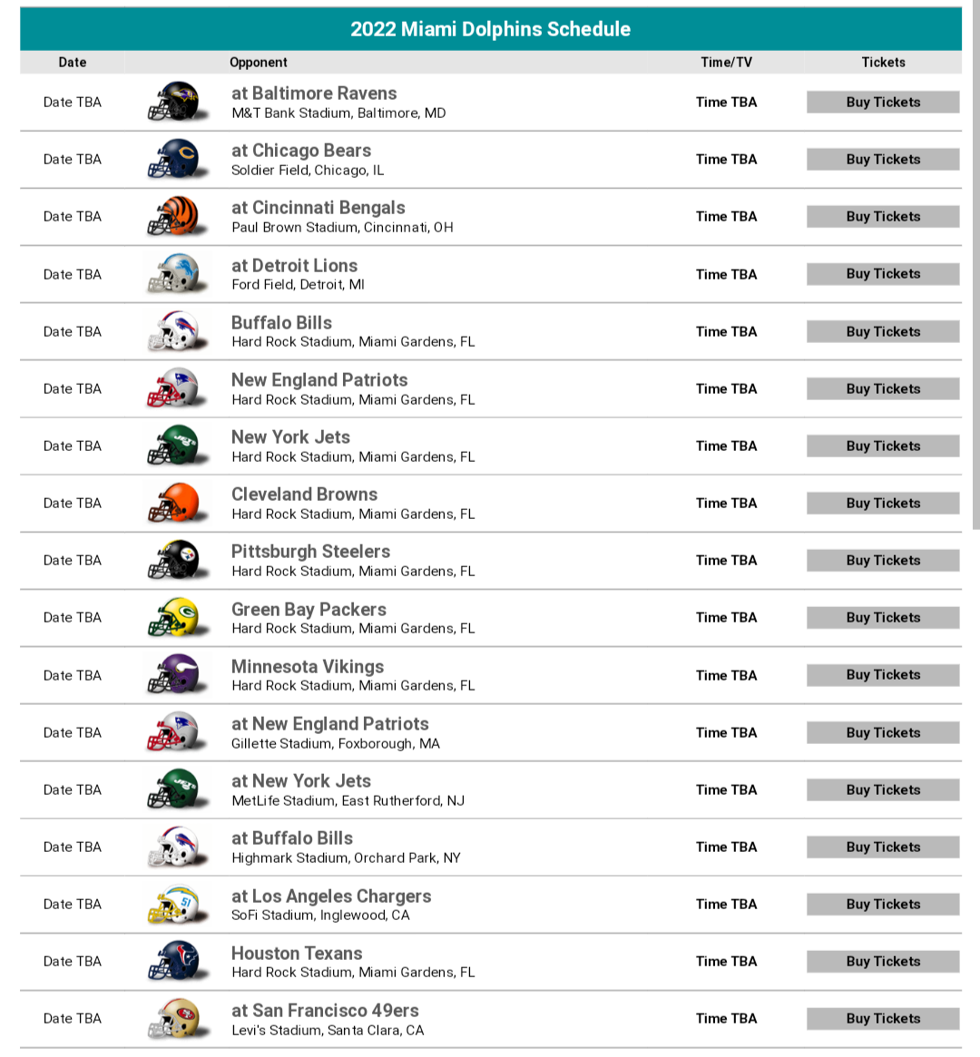 2022 2023 Schedule What Are Your Predictions I Say 12 5 And Playoff Bound R miamidolphins