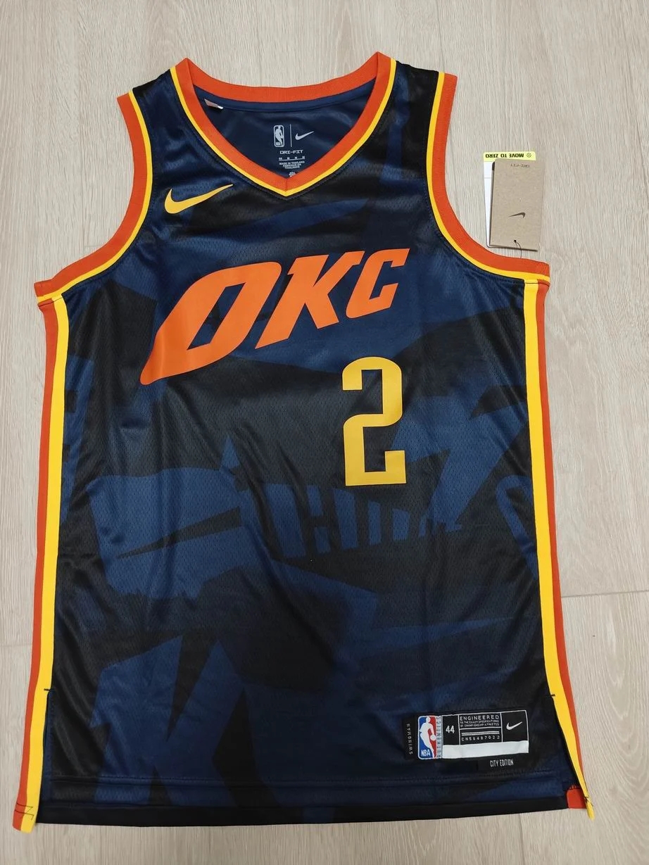 2024 25 Shai Gilgeous Alexander Oklahoma City Thunder Nike Swingman Jersey M Jerseys