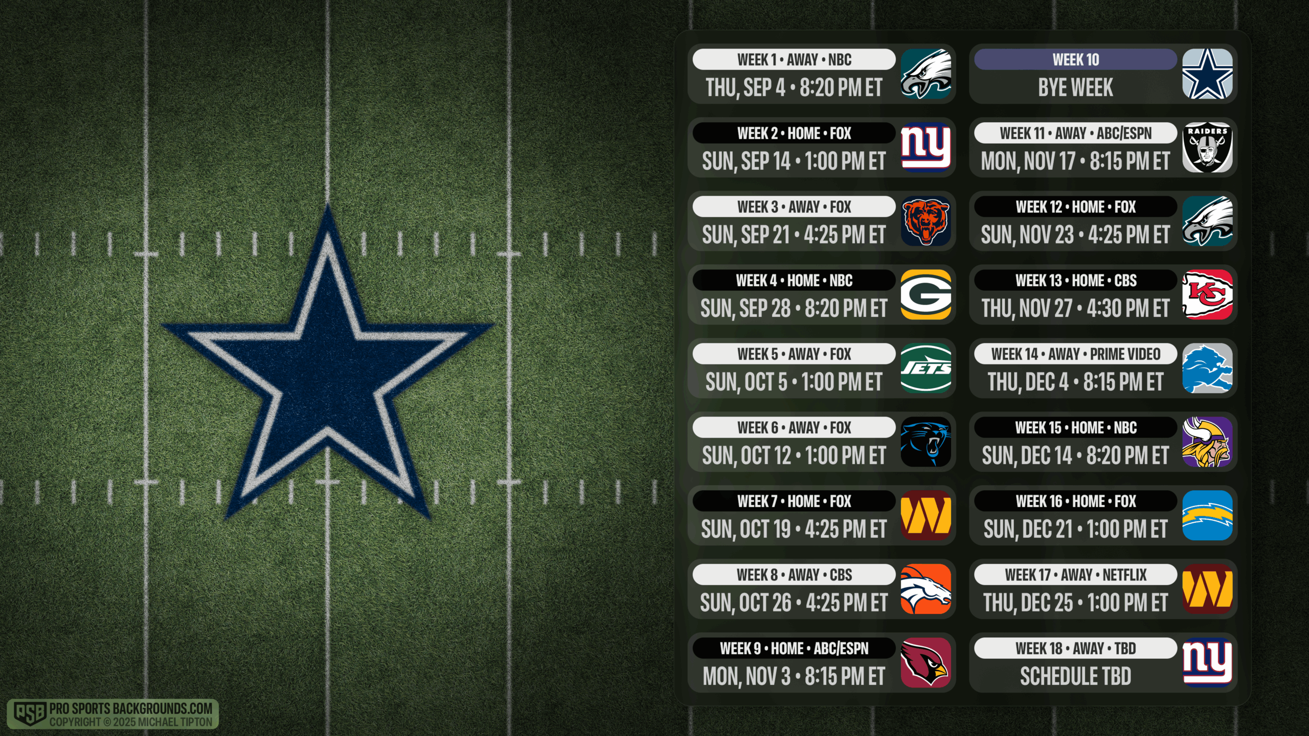 2025 Dallas Cowboys Wallpapers Pro Sports Backgrounds
