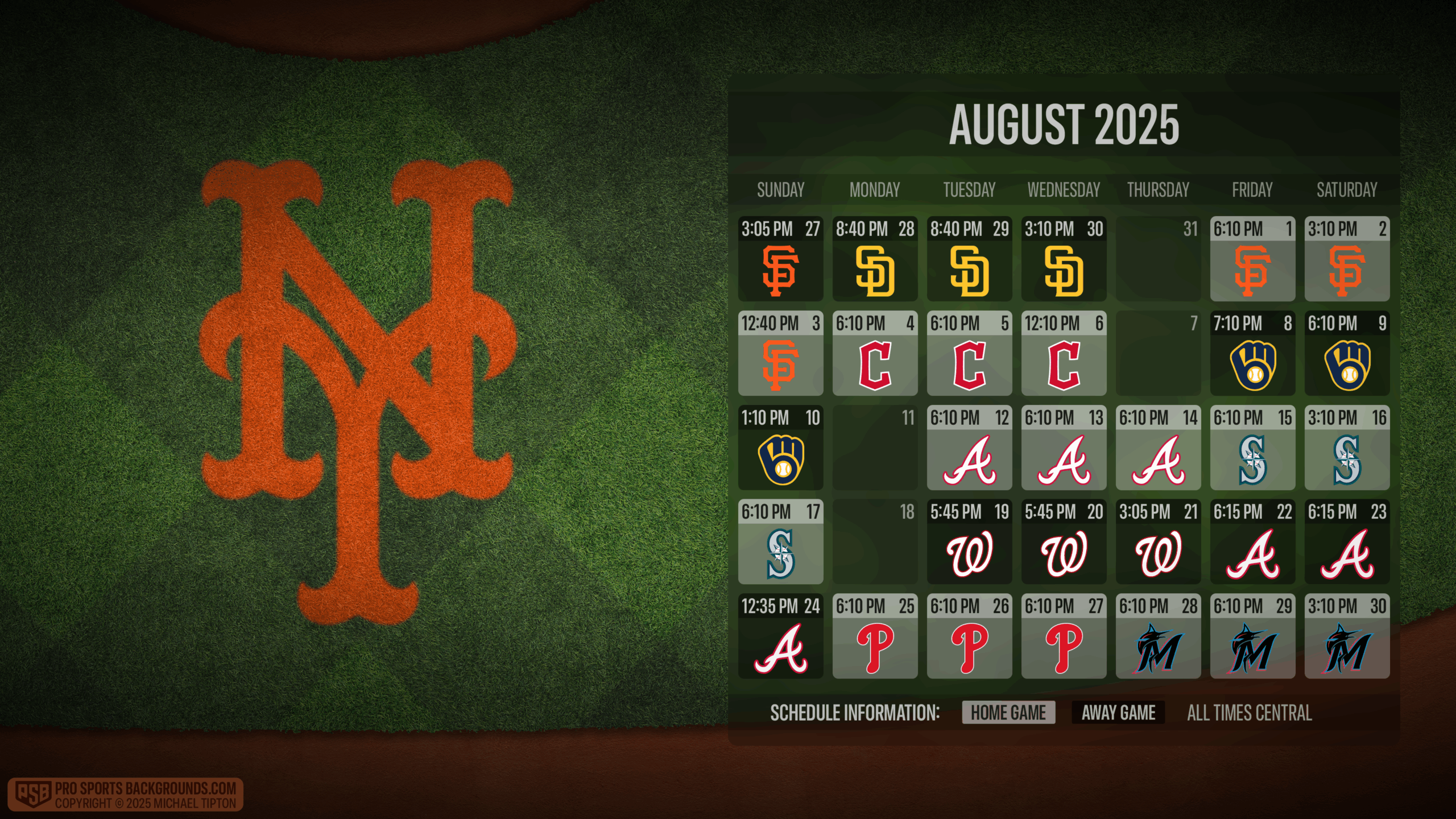 2025 New York Mets Wallpapers Pro Sports Backgrounds