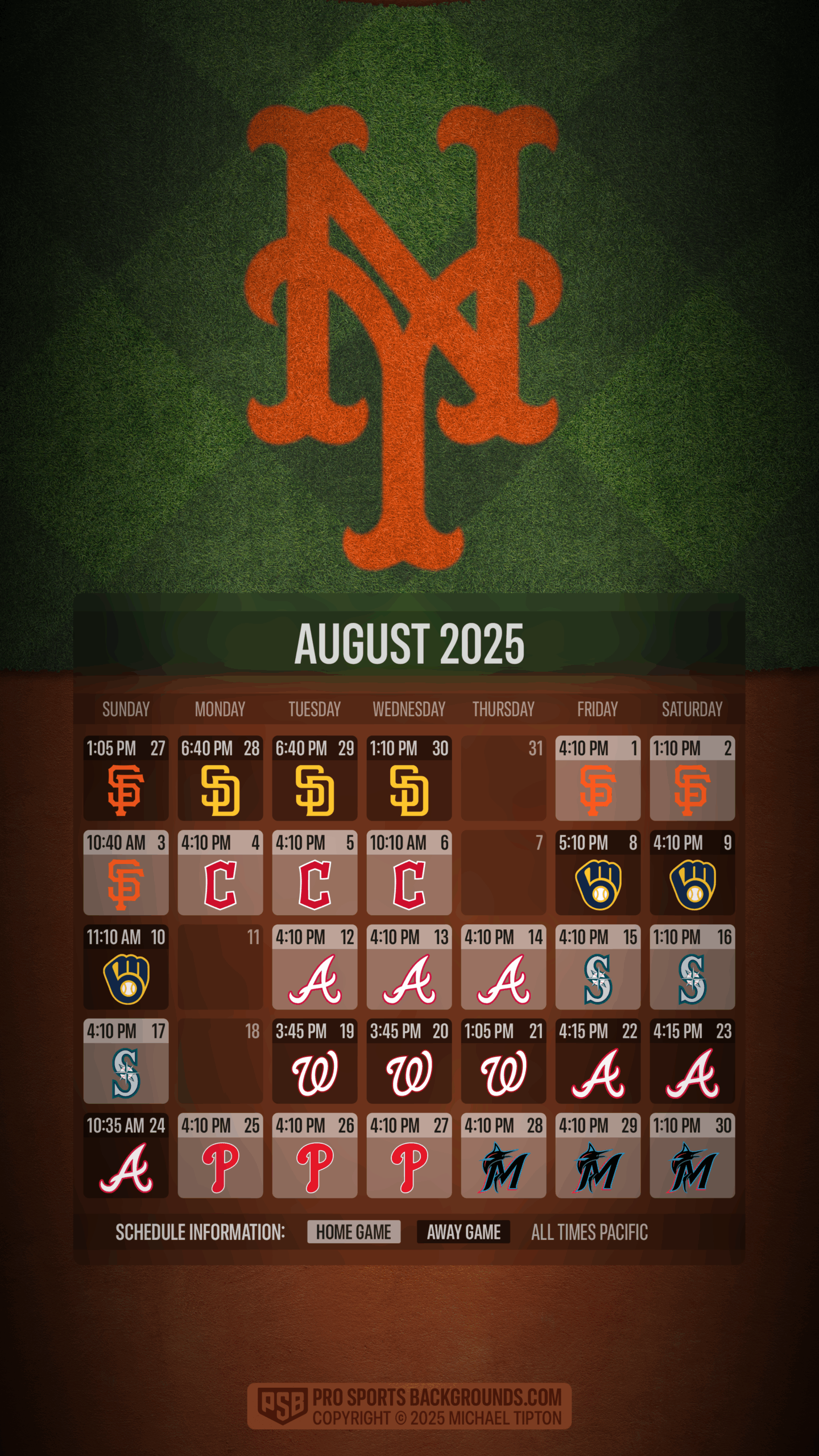 2025 New York Mets Wallpapers Pro Sports Backgrounds