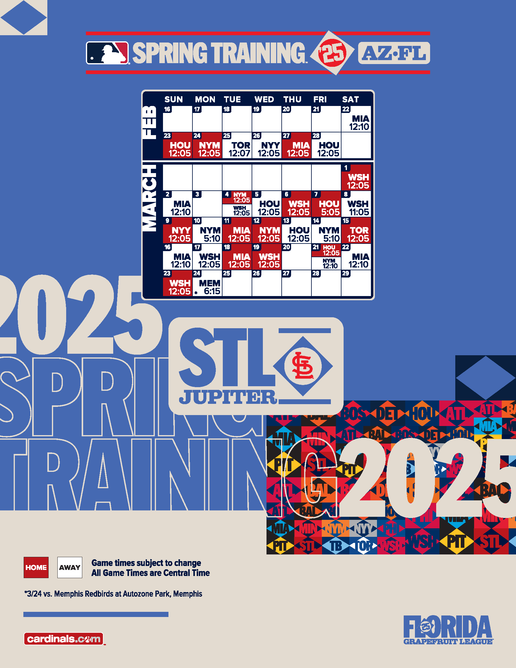 St Louis Cardinals Schedule Printable 2025