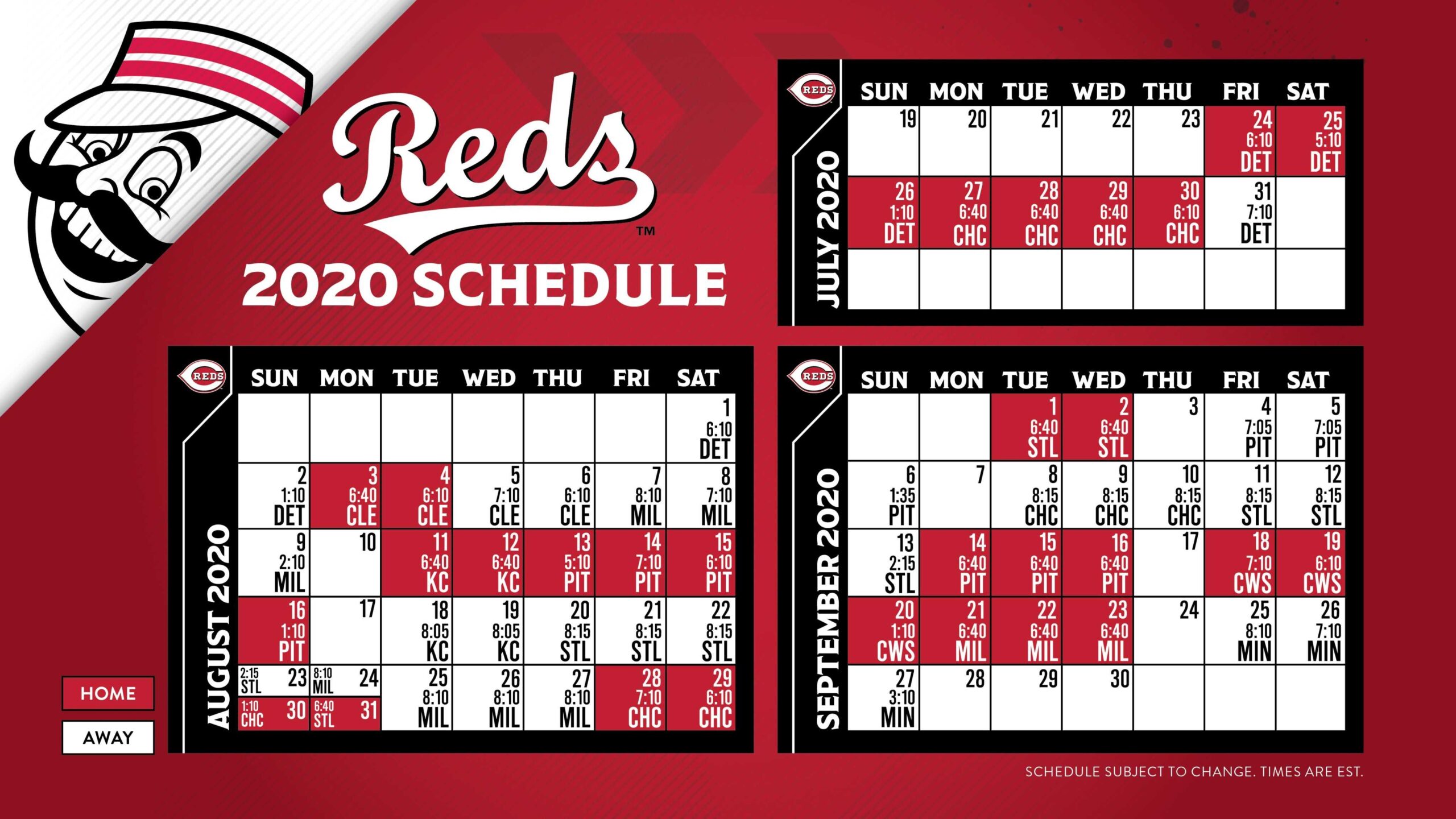 Cincinnati Reds Schedule 2024 Gameday Grille And Patio