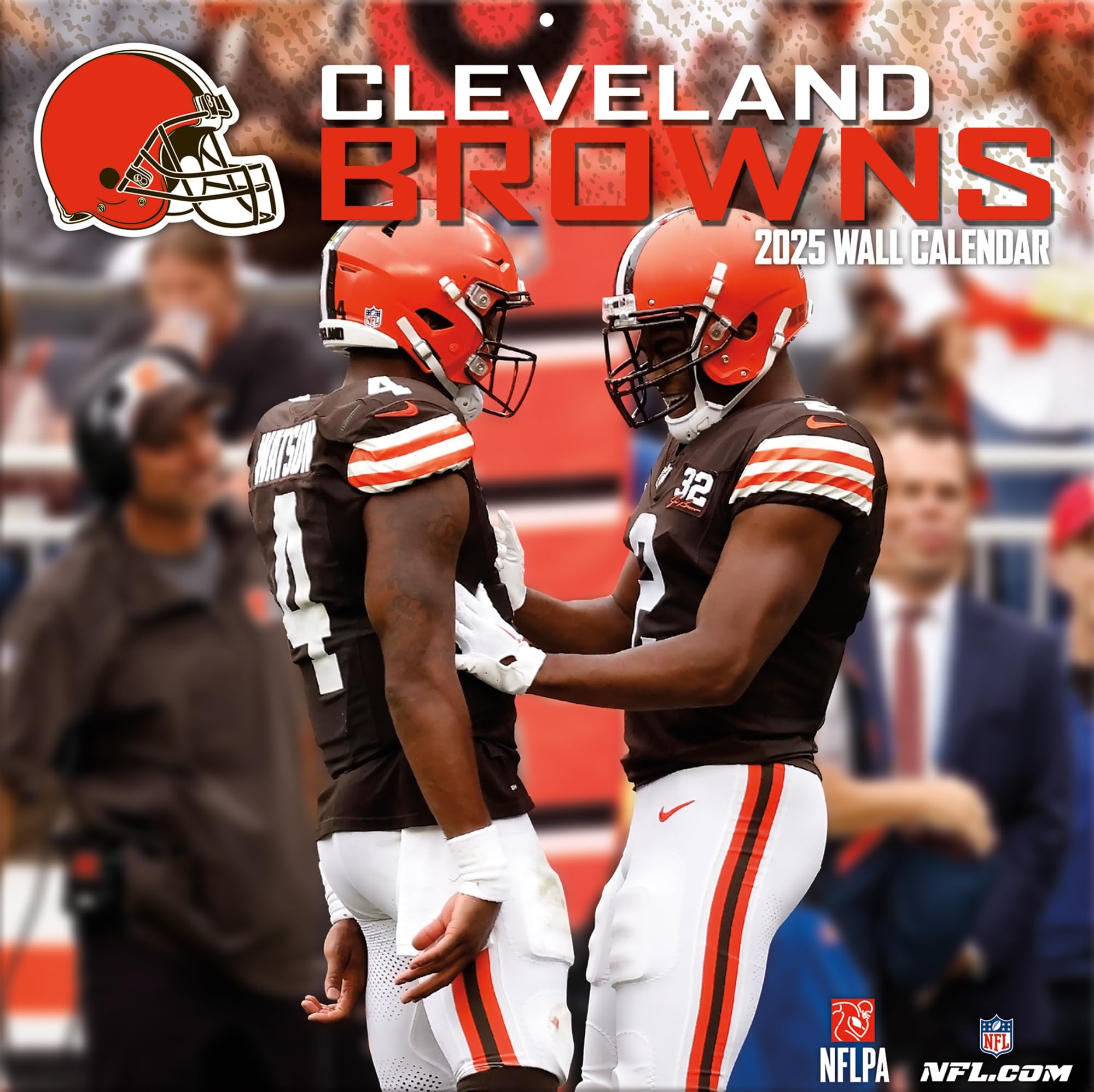 Cleveland Browns 2025 12x12 Team Wall Calendar 0841622175017 Amazon Books