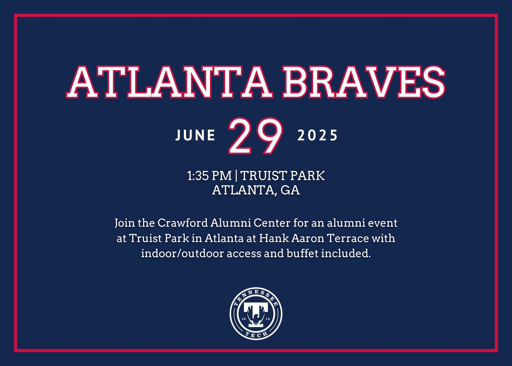 Crawford Alumni Center Atlanta Braves Vs The Phillies Game