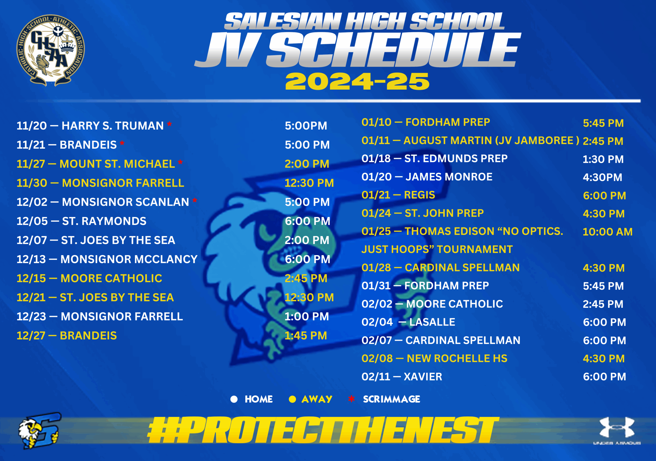Home Winter Sports Salesian High School