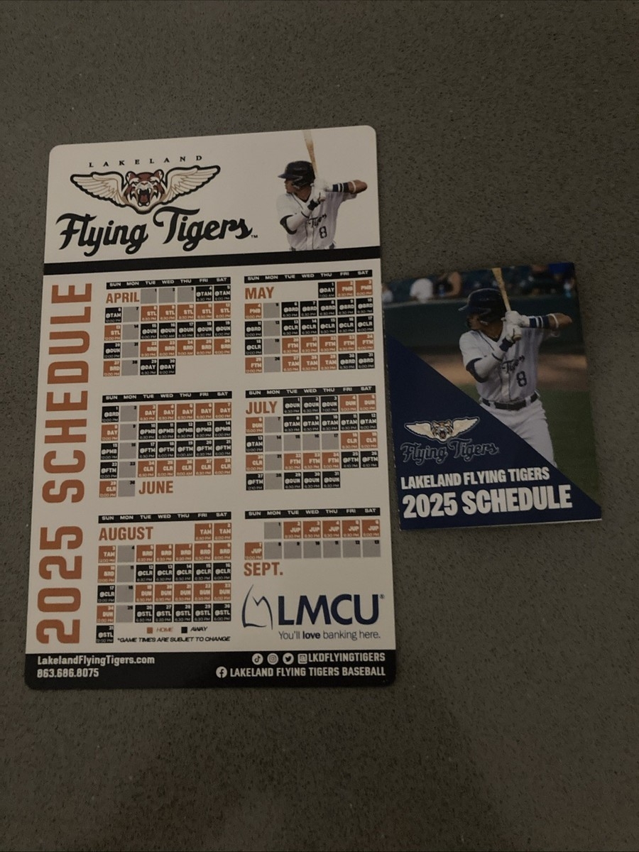 Detroit Tigers Schedule 2025 Printable