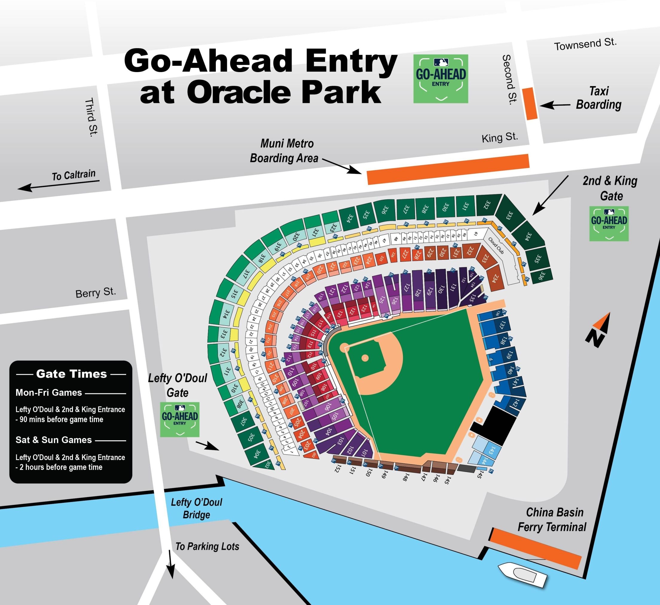 Oracle Park Policies And Procedures San Francisco Giants