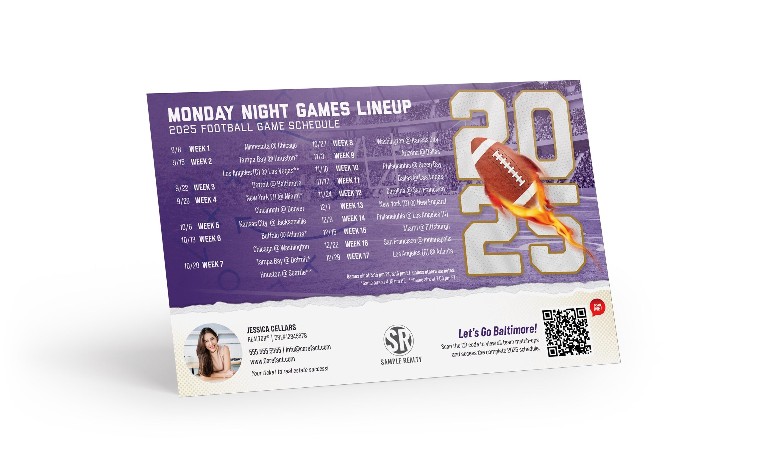 Chicago Bears Schedule 2025 Printable