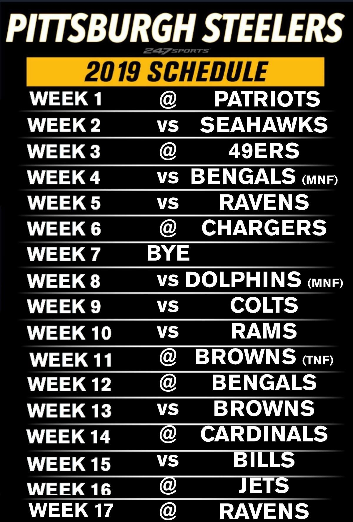 Pittsburgh Steelers Sellers Football 2025