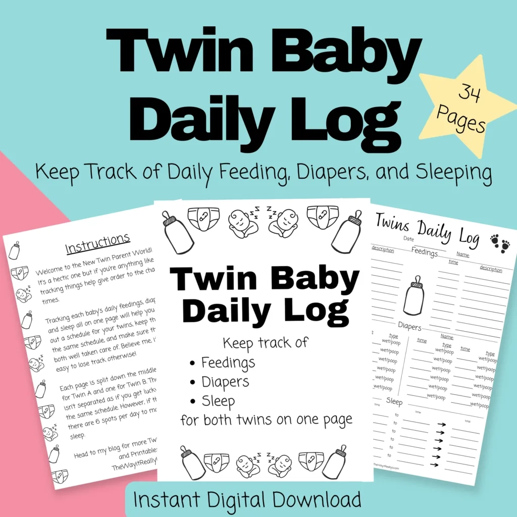 Printable Daily Infant Report Sheets For Twins The Way It Really Is
