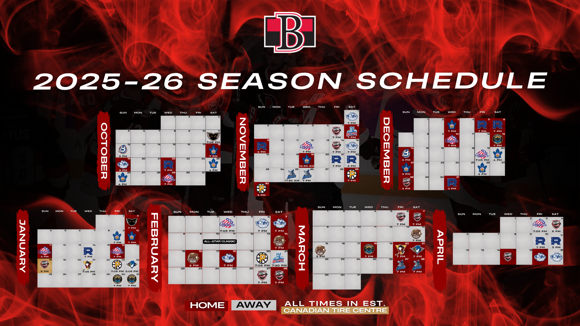 Schedule Belleville Sens