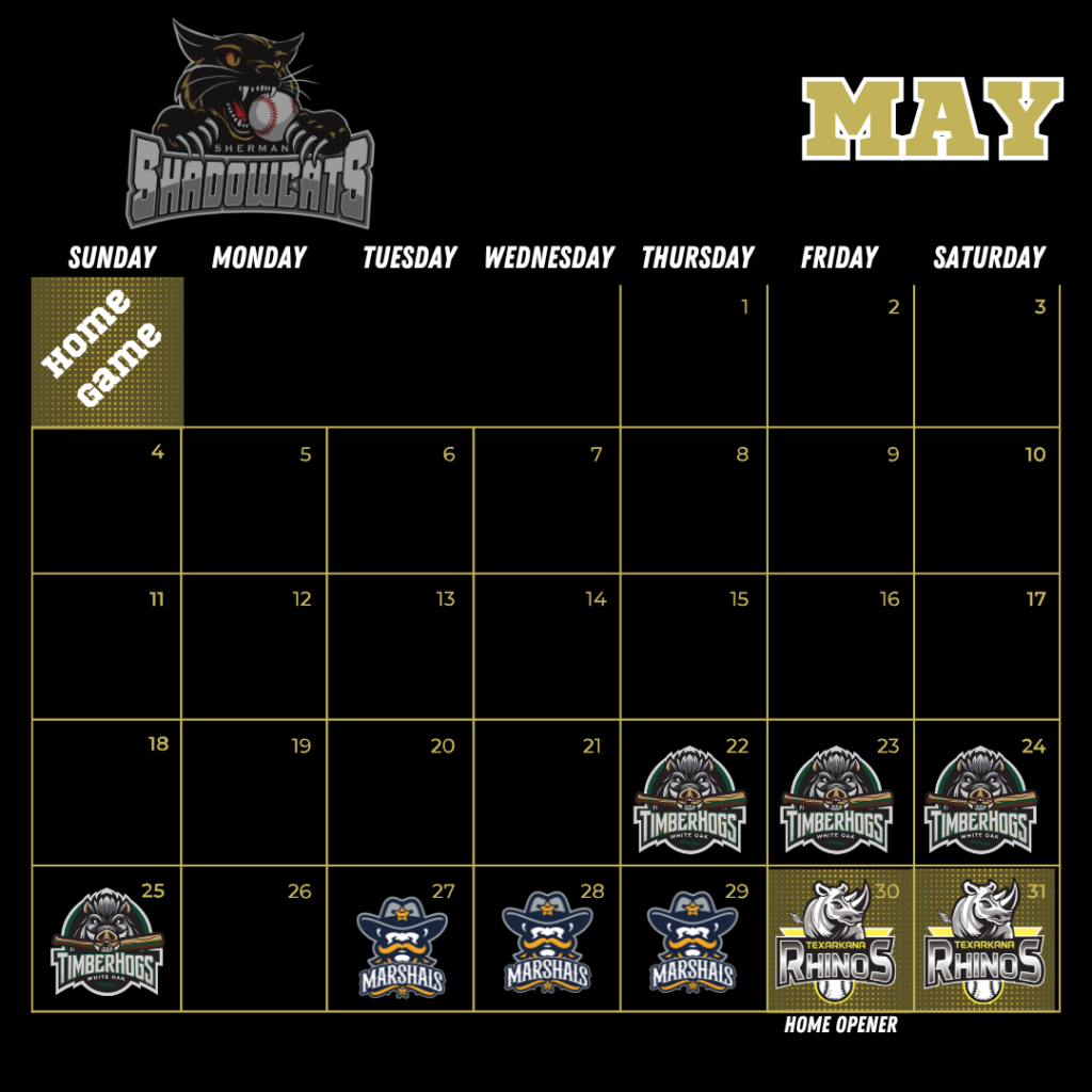 Schedule Sherman Shadowcats