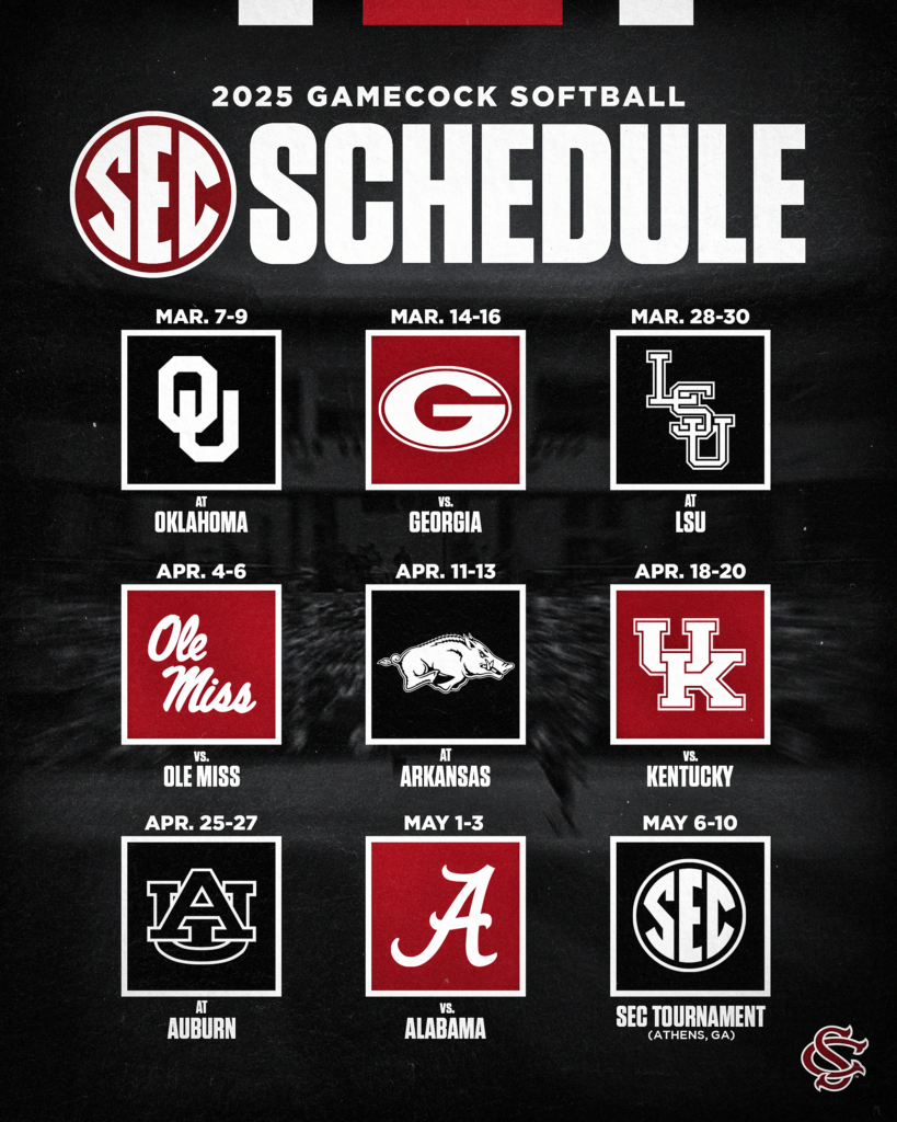 Sec Baseball 2025 Printable Schedule