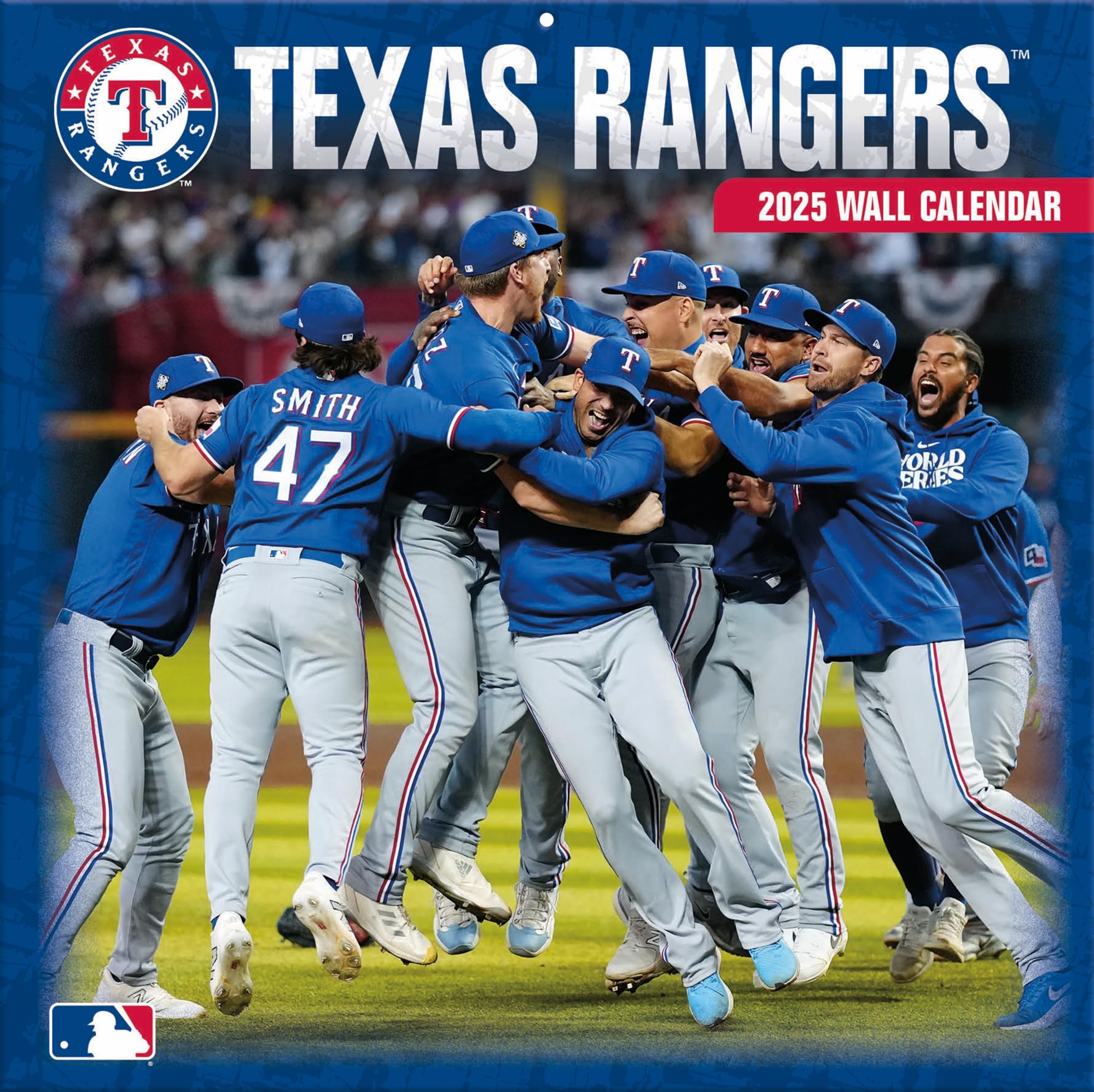 Texas Rangers 2025 12x12 Team Wall Calendar 0841622175536 Amazon Books
